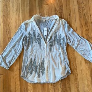 Anthropology Super Cute Blouse